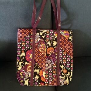 Vera Bradley Floral Patterned Tote Bag - Multicolor